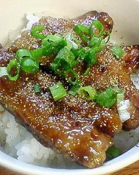 フライパンで!さんまの蒲焼丼