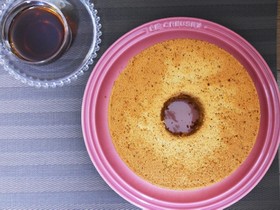 teeccino シフォンケーキ