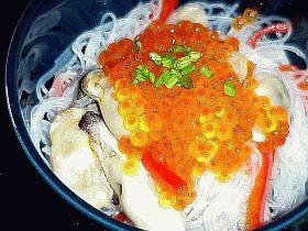 牡蠣サラダ