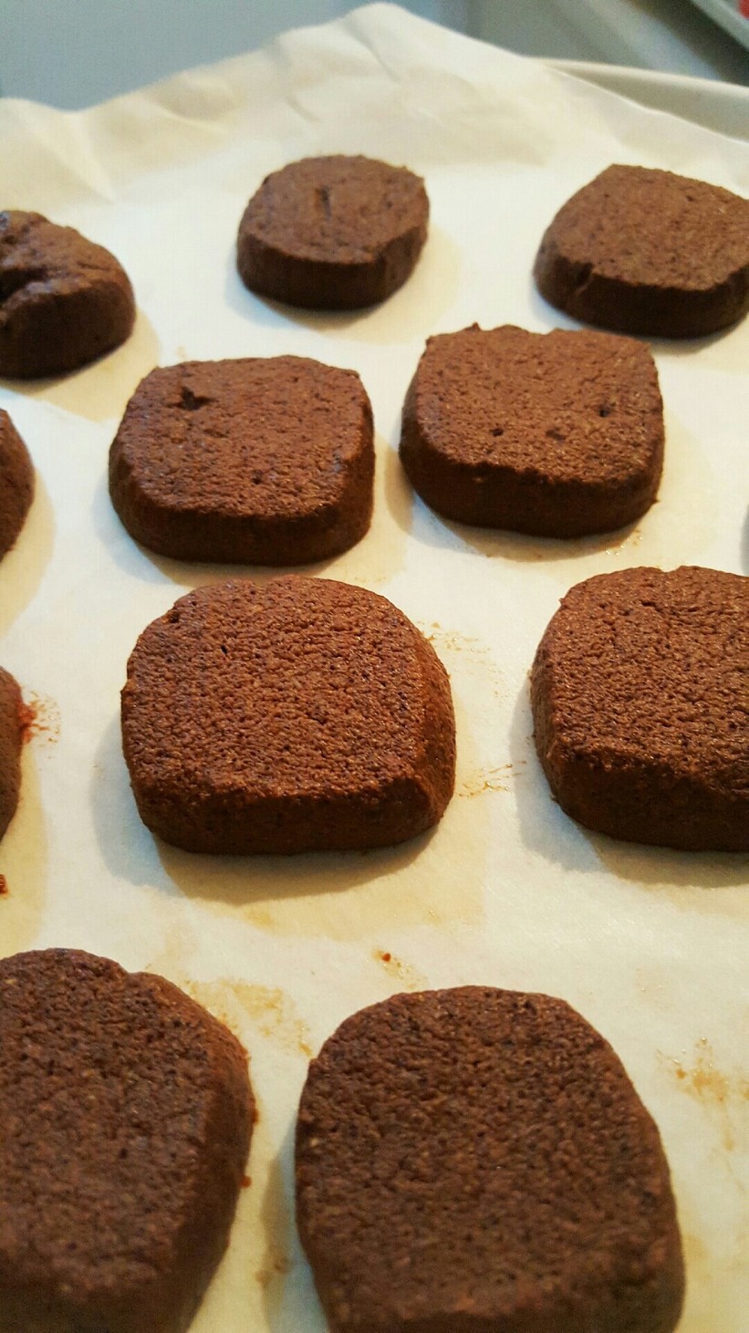 糖質制限 大豆粉クッキー(ココア味)の画像