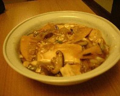 豆腐のオイスターソース煮込みの写真