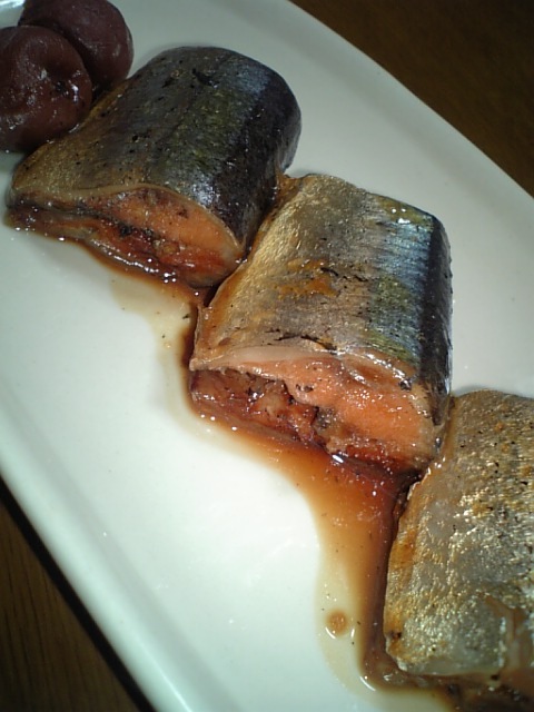 秋刀魚のさっぱり梅酢煮の画像
