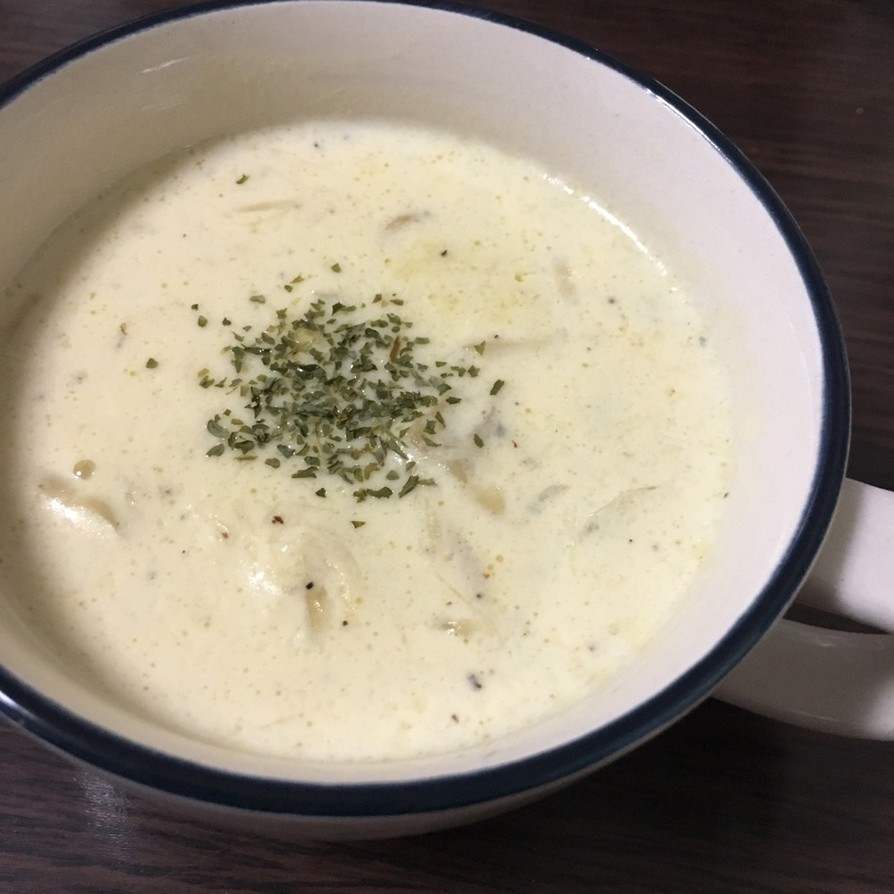 簡単！濃厚チーズのスープの画像
