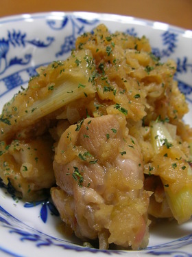 鶏肉のりんごみぞれ煮