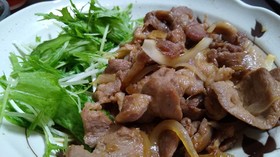 こってりとろん♡豚のはちみつ生姜焼き