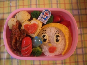 ドラミちゃん弁当 キャラ弁