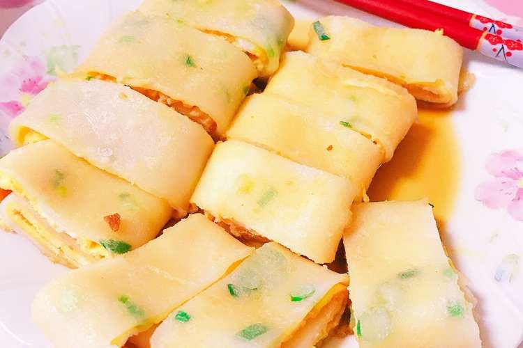 台湾の朝食 蛋餅 レシピ 作り方 By いぬ ころ クックパッド 簡単おいしいみんなのレシピが351万品