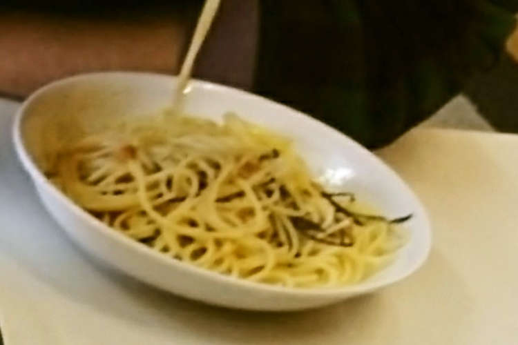 混ぜるだけ なめたけパスタ レシピ 作り方 By ビアーズキッチン クックパッド