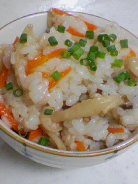 きのこの混ぜご飯