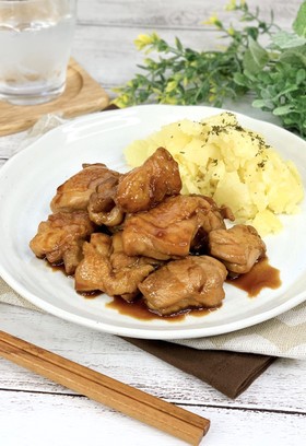 皮まで美味しい*簡単甘うま照り焼きチキン