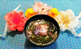 サバ缶のそのまんま汁