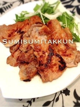 超簡単‼︎豚肉の醤油麹の生姜焼き☆の画像