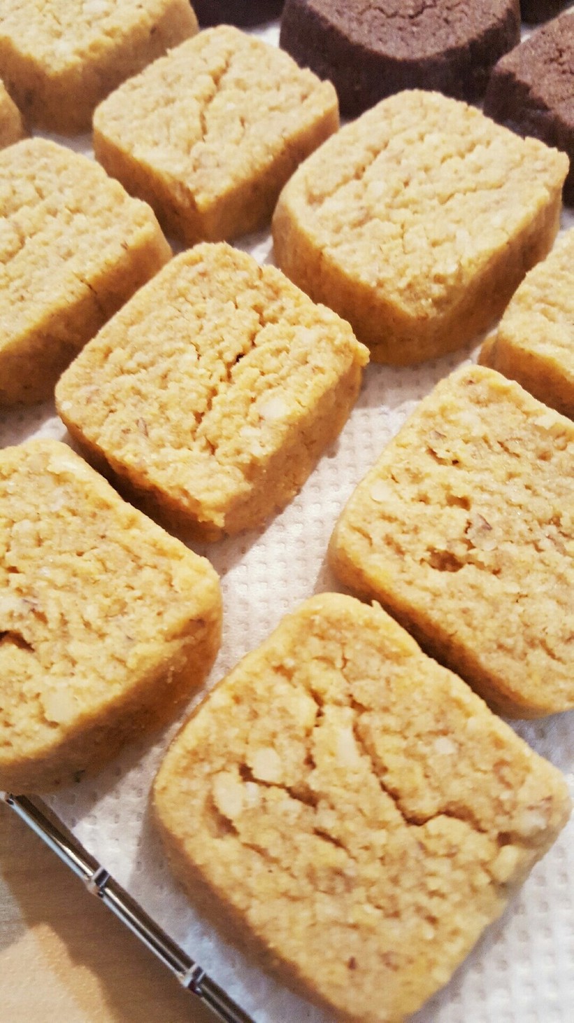 糖質制限 大豆粉クッキー(くるみ入り)の画像