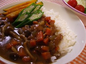 体に優しいカレー