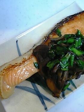 鮭のみりんしょうゆ焼き