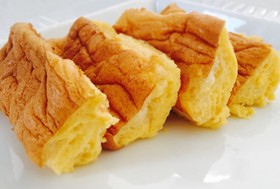 簡単♡卵と砂糖だけ♡卵のパウンドケーキ♡