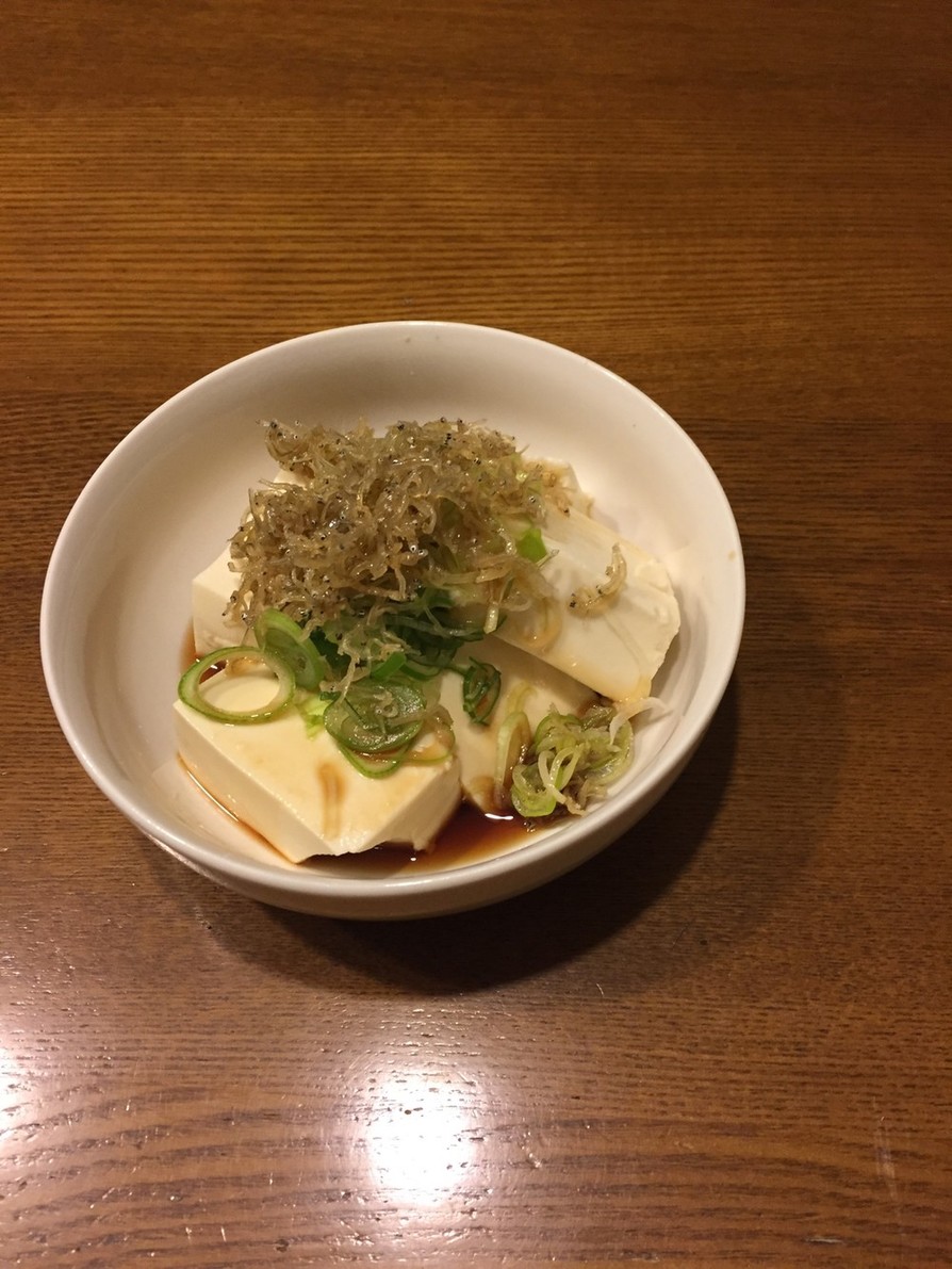 豆腐のカリカリしらすの画像