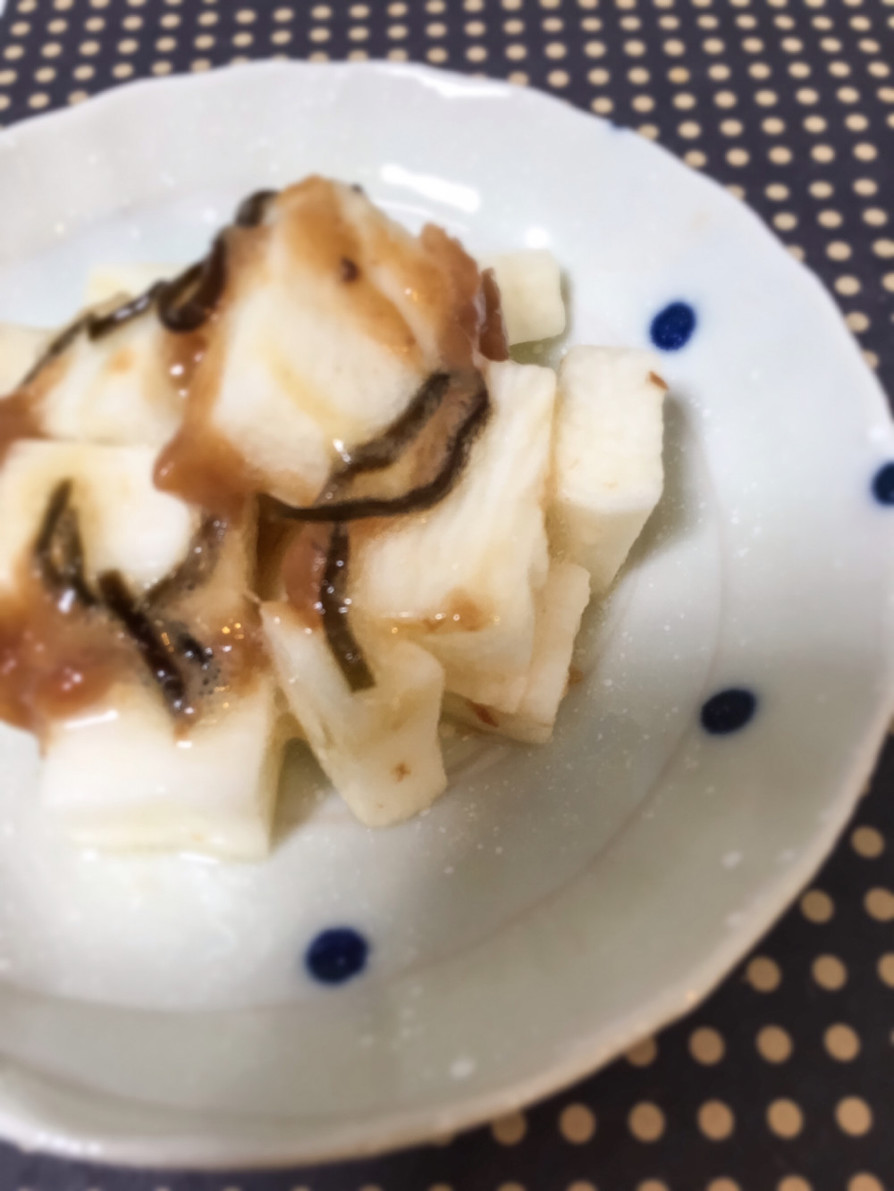 長芋の梅昆布 妊活レシピの画像