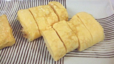 ネギチーズ出汁巻き卵の写真