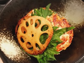 豚ひき肉鶏ひき肉のつくね豆腐ハンバーグ