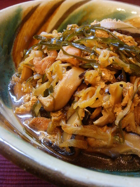 切り干し大根と昆布の煮物