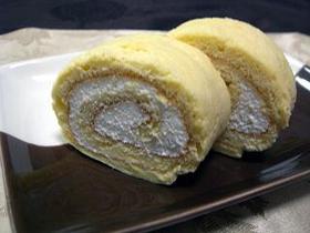 ふわふわしっとりヨーグルトロールケーキ