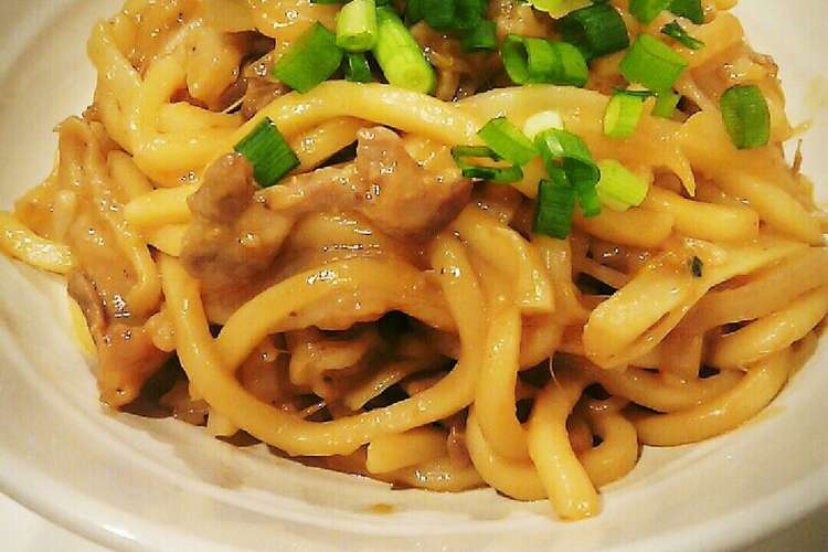 親鳥 ホルモンうどん レシピ 作り方 By まゆじゅmama クックパッド