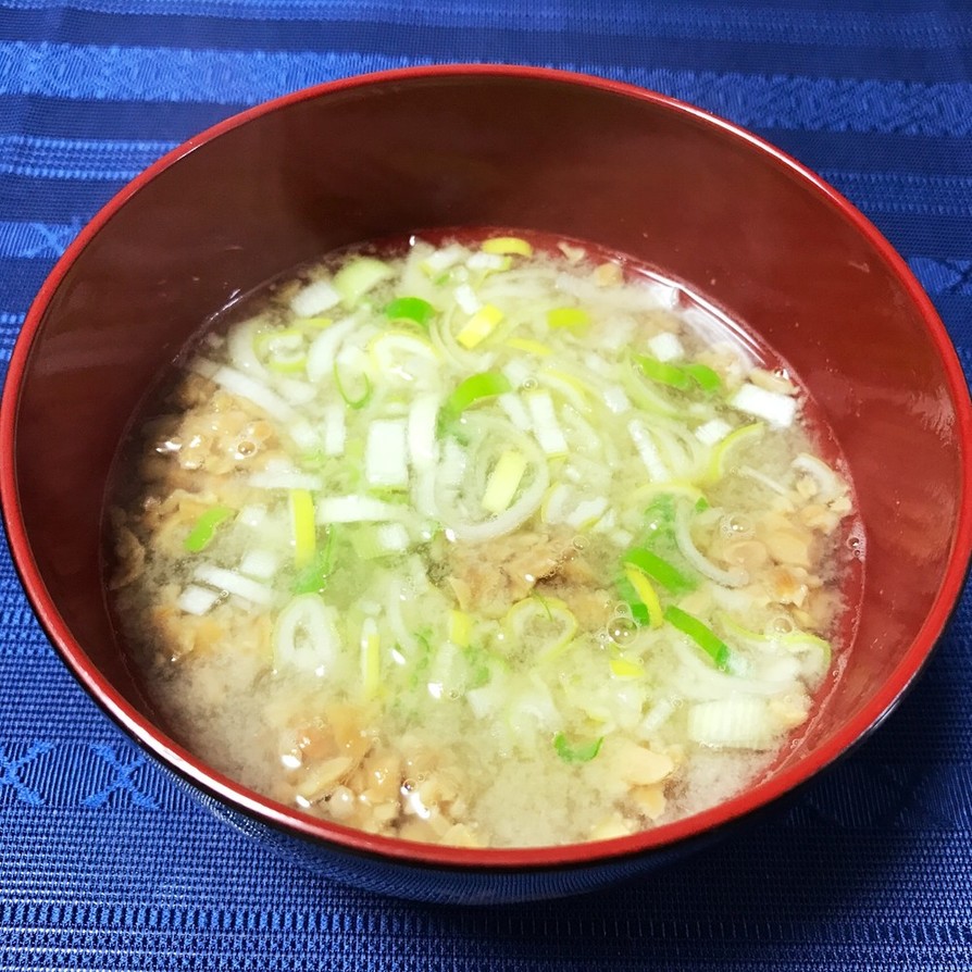 ひきわり納豆で美味しい☆納豆汁☆の画像