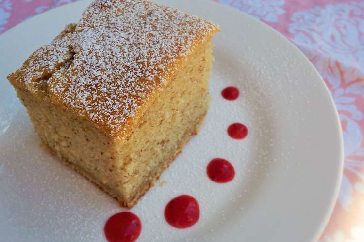 ふんわりバナナケーキ 完熟バナナ救済 レシピ 作り方 By Mrs Missy クックパッド 簡単おいしいみんなのレシピが350万品