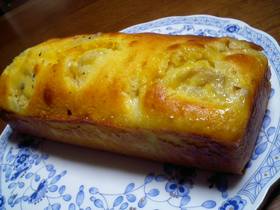 完熟バナナのケーキ