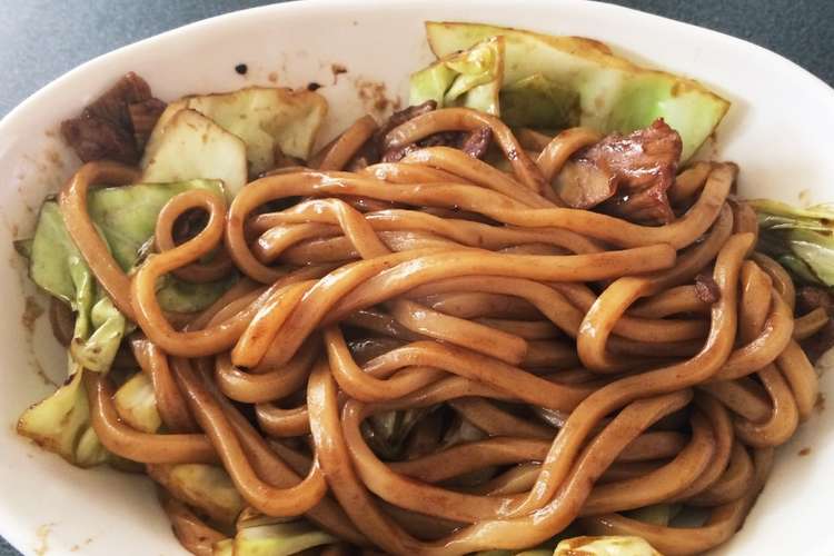 冷凍うどんでかんたん ソース焼きうどん レシピ 作り方 By Strathisla クックパッド 簡単おいしいみんなのレシピが352万品
