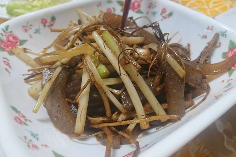 根三つ葉の根っこと茎のきんぴら風 レシピ 作り方 By 秋の開運bar クックパッド