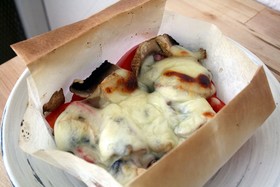 簡単野菜とチーズのグリル