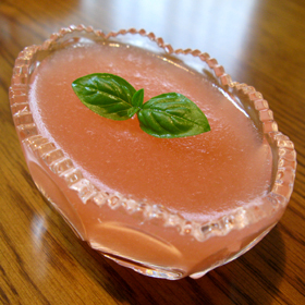はちみつ風味のリンゴ寒天