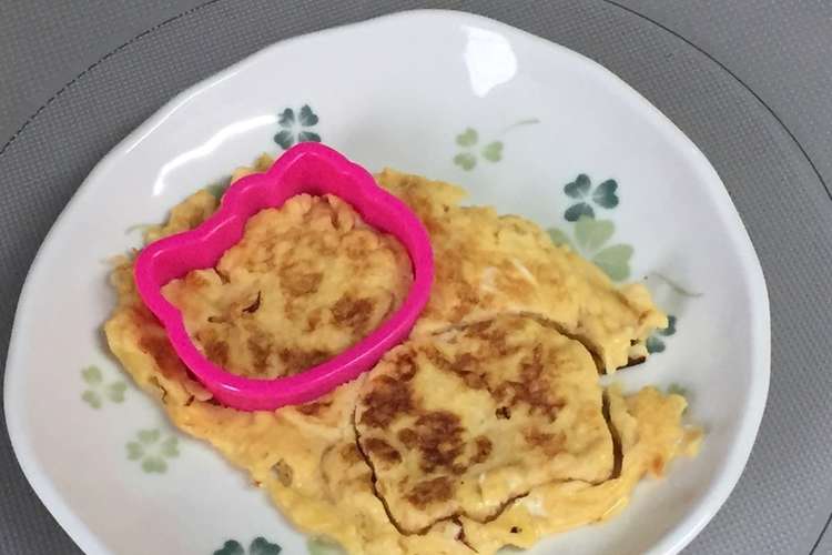 卵1個で かわいいお弁当の卵焼き レシピ 作り方 By パンダの母さん クックパッド
