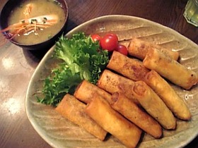 ★エビと豚肉の春巻★