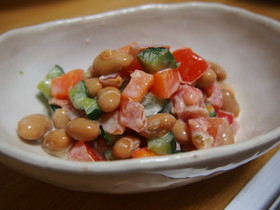 大豆サラダ