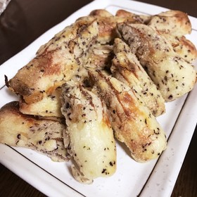 トースターで簡単☆ちくわのゆかり焼き