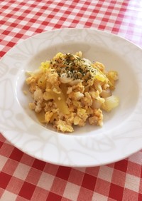 ポルトガル家庭料理！タラとポテトの卵とじ