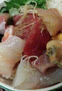 海鮮丼（血管ダイエット1085）