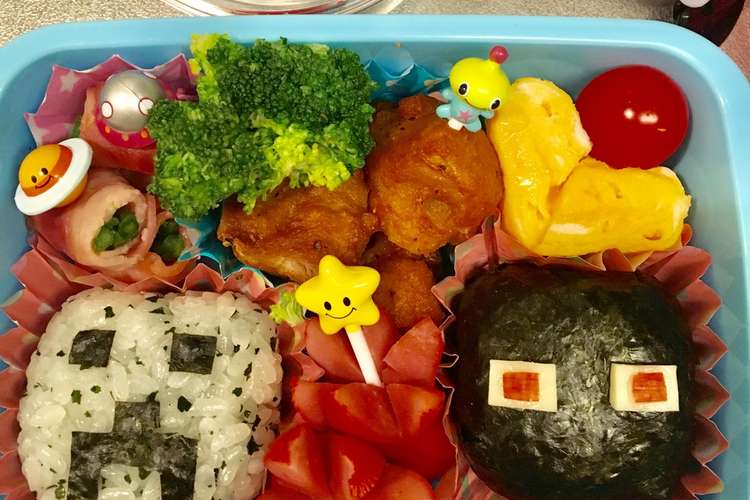 マインクラフトキャラ弁 レシピ 作り方 By クックht38wc クックパッド 簡単おいしいみんなのレシピが350万品
