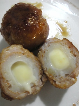 チーちくの豚肉巻き (照り焼き)