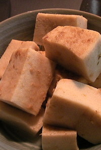 高野豆腐の豆乳煮