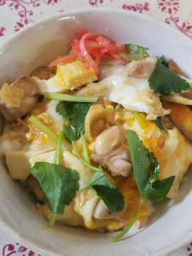 湯葉inとろとろ親子丼♪