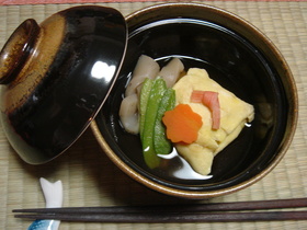 はんぺんで★薄焼き卵の包み煮