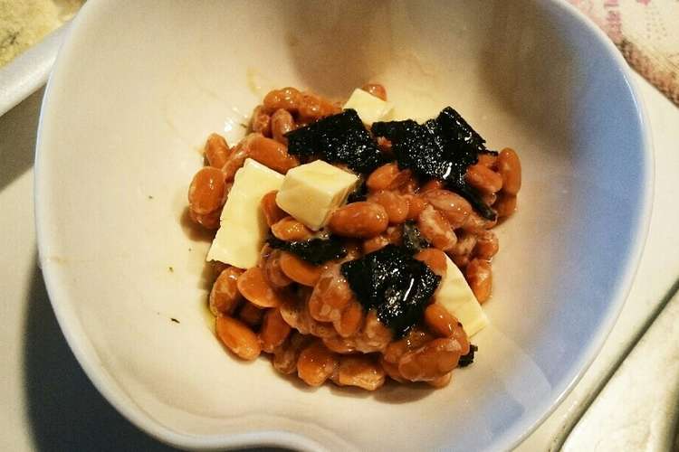 納豆 海苔 チーズにオリーブオイル レシピ 作り方 By いちごてんと クックパッド 簡単おいしいみんなのレシピが354万品