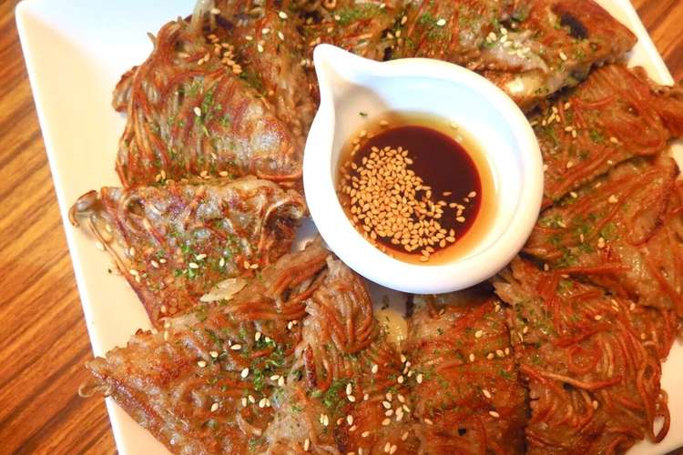 お蕎麦のチヂミ 意味が違うそばガレット レシピ 作り方 By Matscafe クックパッド