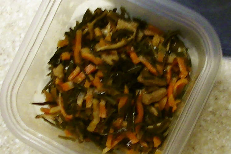 切り昆布 乾燥具材 常備菜 レシピ 作り方 By 梨うさぎ クックパッド