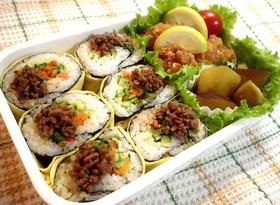 韓国風海苔巻きのお弁当