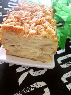 チーズケーキ風りんごのガトーインビジブル